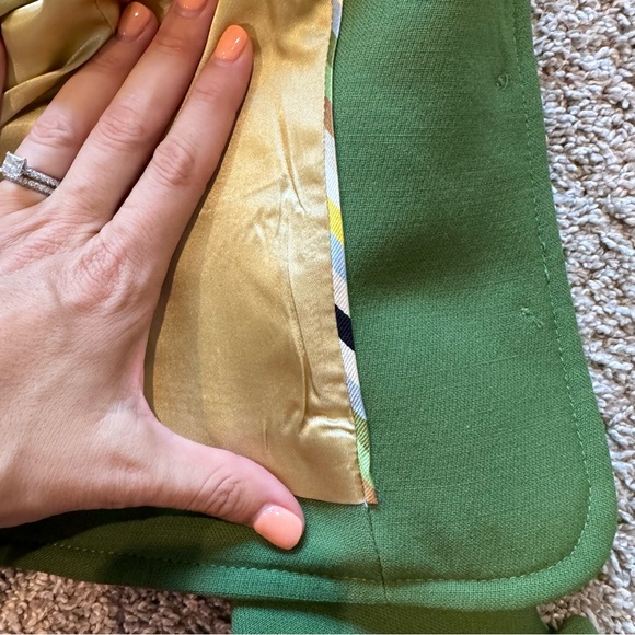 J.CREW Blazer Green size S - Picture 4 of 6